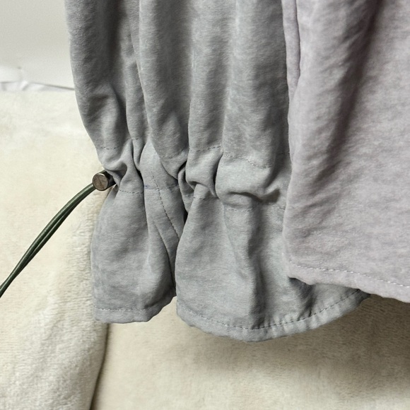 Mystree Button Down Layered Two-toned gray Lightweight Blazer Jacket Women’s Sm - Picture 3 of 6